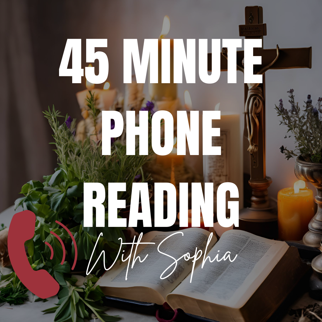 Detailed 45 Minute Reading With Sophia (spiritual guide, angelic guidance, spiritual advisor, ask me anything)