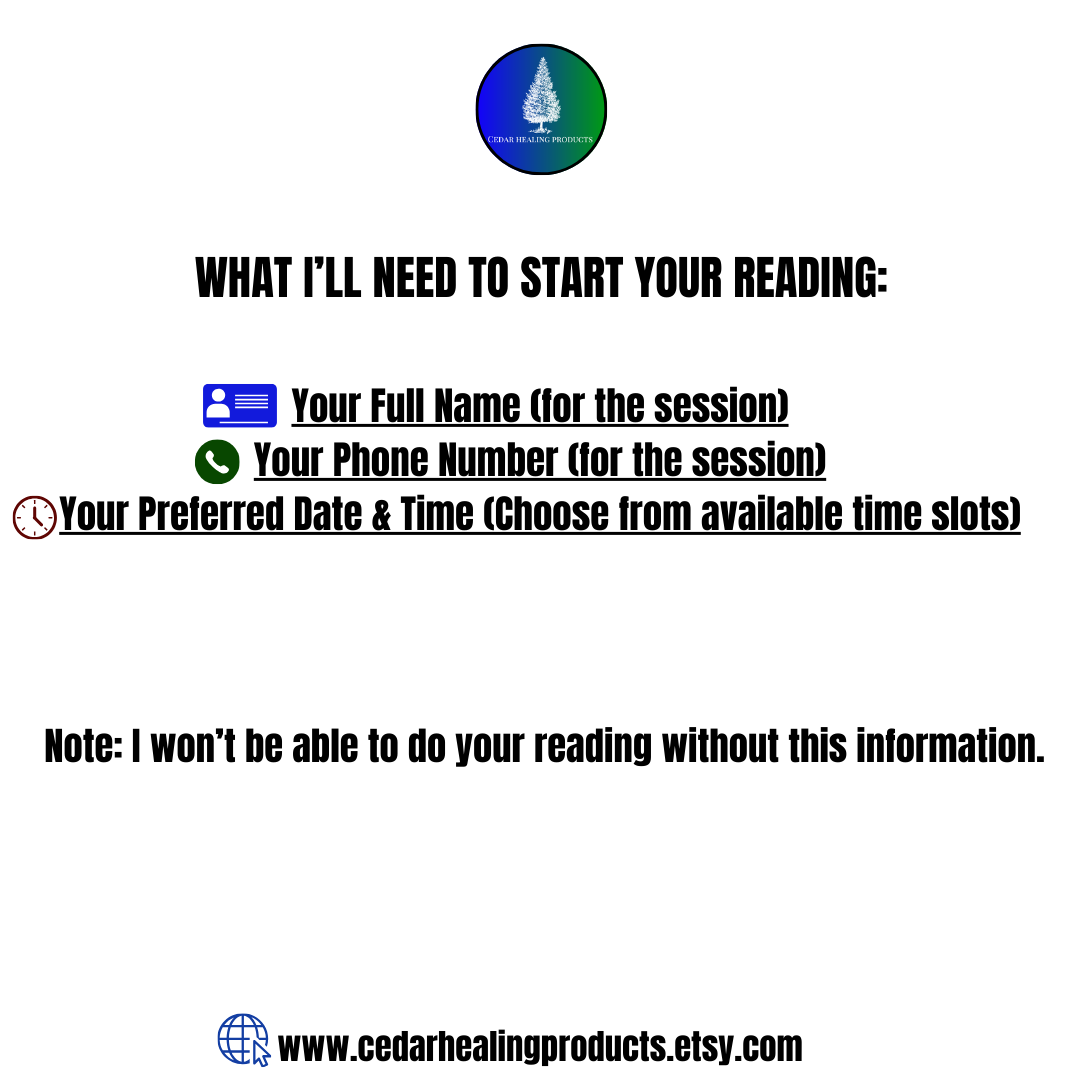 Detailed 45 Minute Reading With Sophia (spiritual guide, angelic guidance, spiritual advisor, ask me anything)