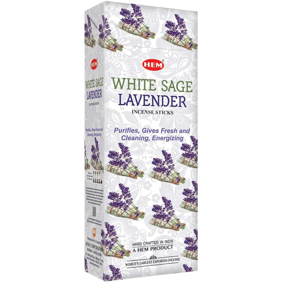 White Sage Lavender Incense