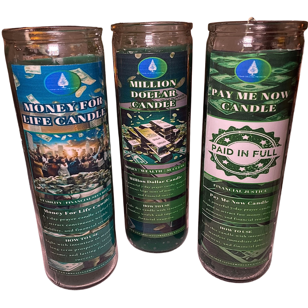 3 Pack Money Candles
