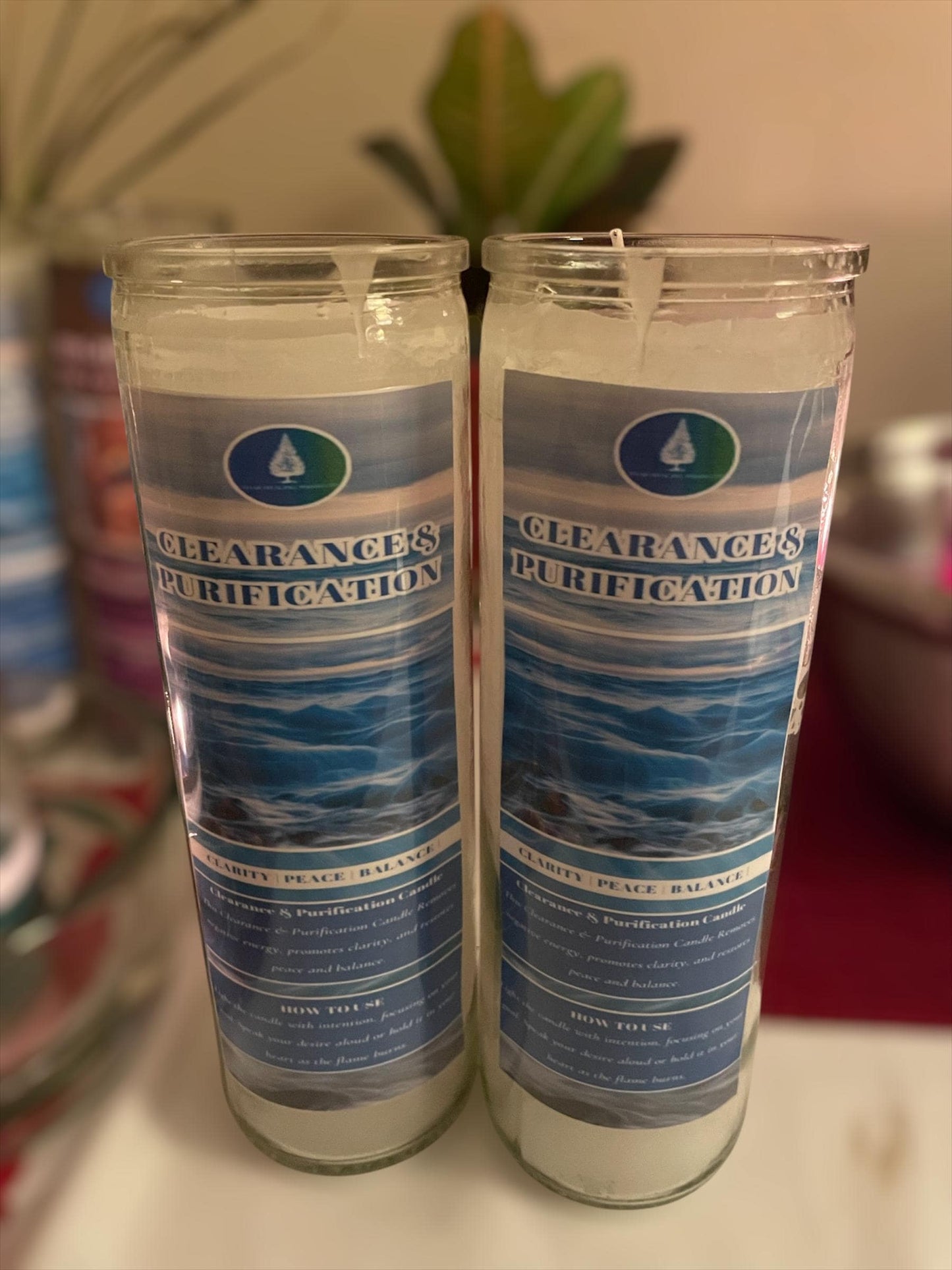 Clearance & Purification Candle | 7 day prayer candles | Use for clarity, balance, purification, renewal |