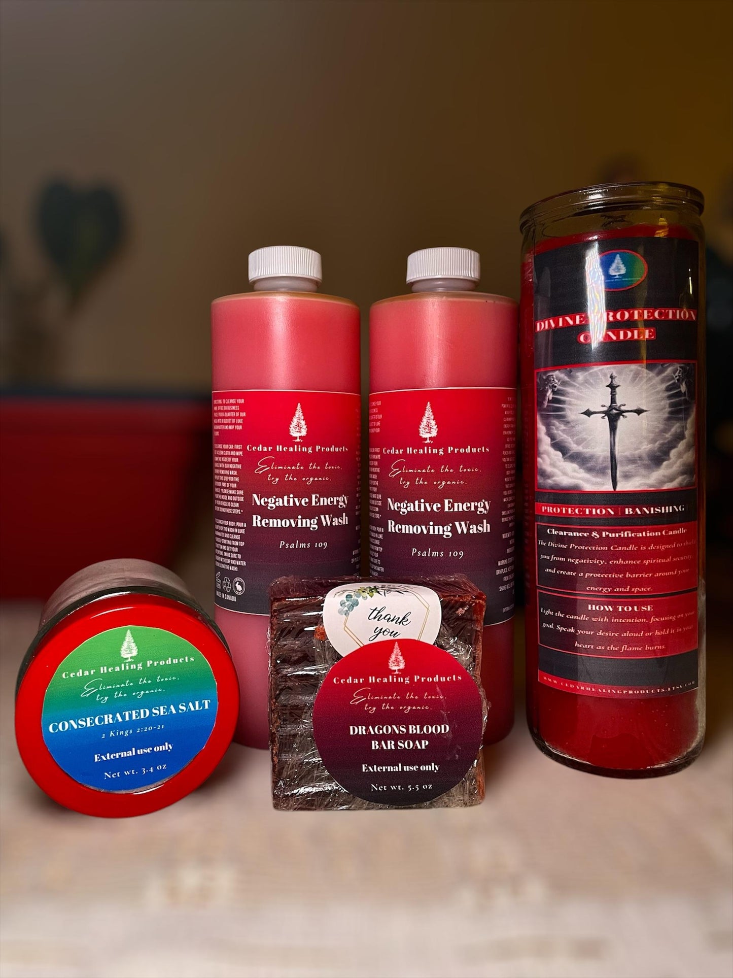 Mega Hex Breaker Bundle | Spiritual bath kit | Jinx removing | Curse breaker | Tripple action | Reversible | Uncrossing | Protection bath |
