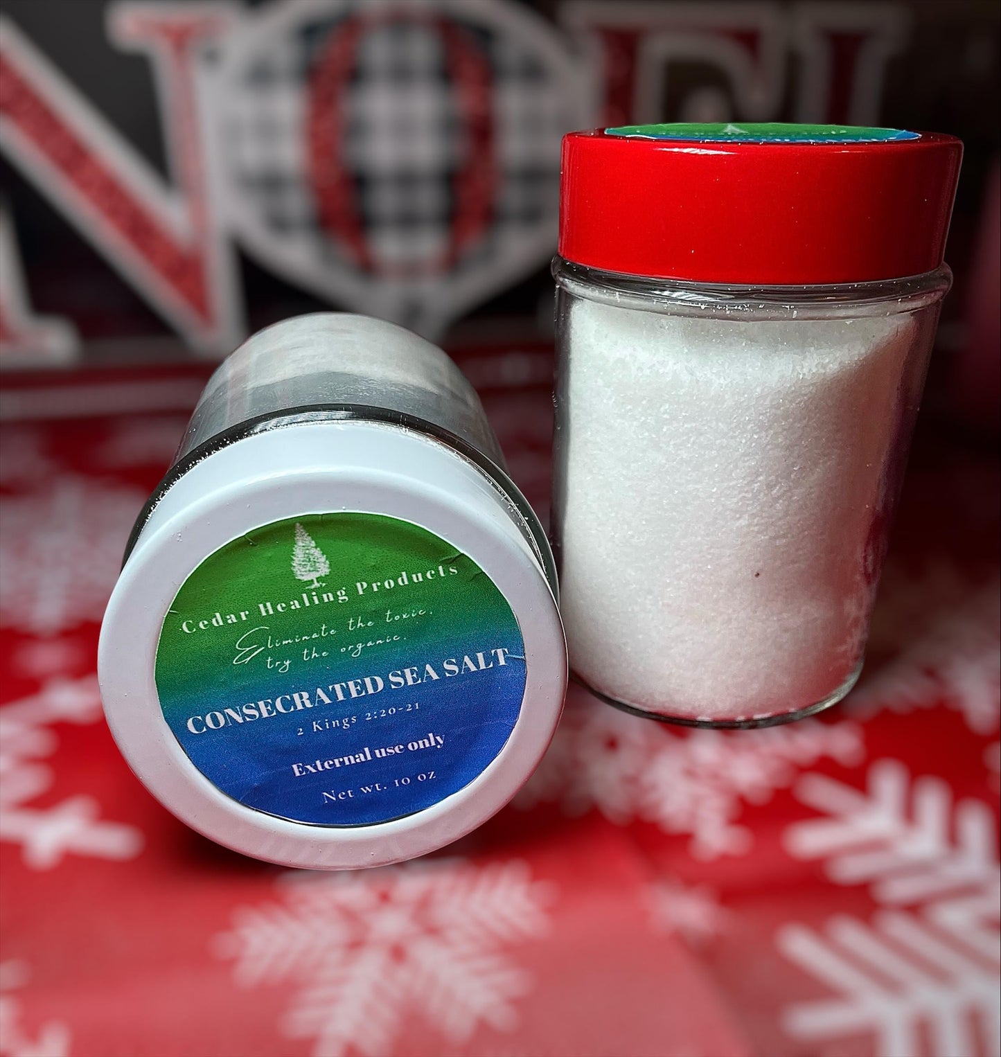 CONSECRATED SEA SALT | purification | Cleansing salt | Bath salt | Clearance | Protection | 10 ounces |
