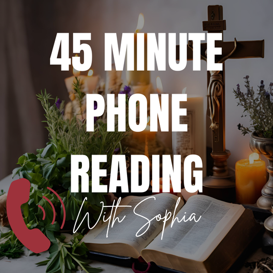 Detailed 45 Minute Reading With Sophia (spiritual guide, angelic guidance, spiritual advisor, ask me anything)