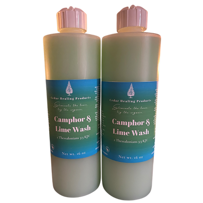 Camphor and Lime Wash