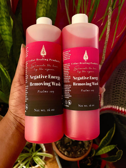 Negative Energy Removing Wash| Spiritual bath + floor wash|Jinx removing|Hex removing|Uncrossing|Peppermint + Sage| XTRA-STRENGTH |