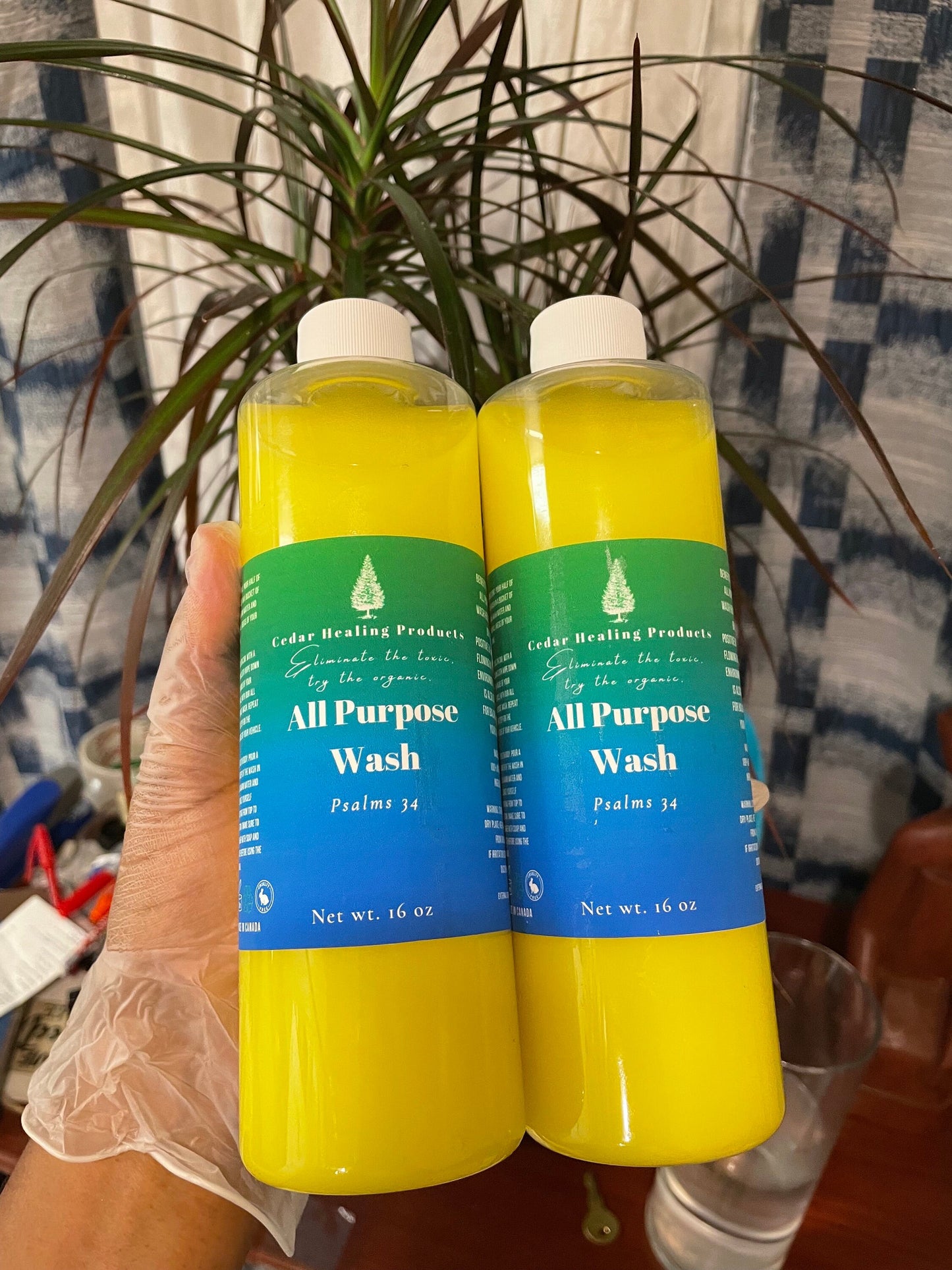ALL PURPOSE WASH | Spiritual bath + floor wash | For balance, luck and relaxation | Aloe Vera + lavender + mint |
