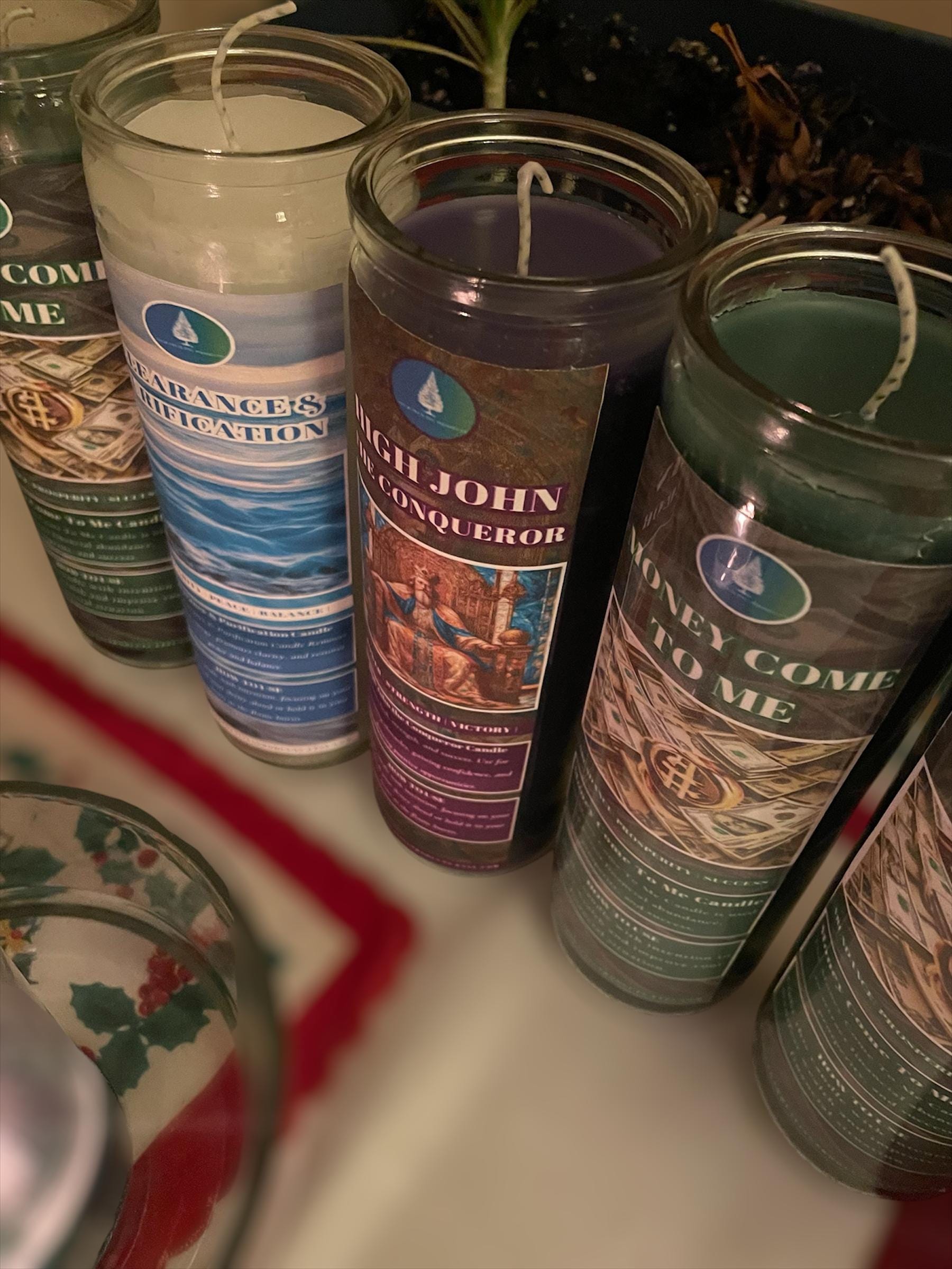 Clearance & Purification Candle | 7 day prayer candles | Use for clarity, balance, purification, renewal |